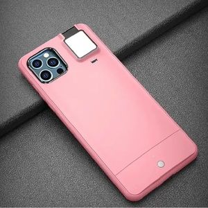 Case iPhone 12 Pro Max Built in Selfie Ring Light Ultra-Thin Protector Cover